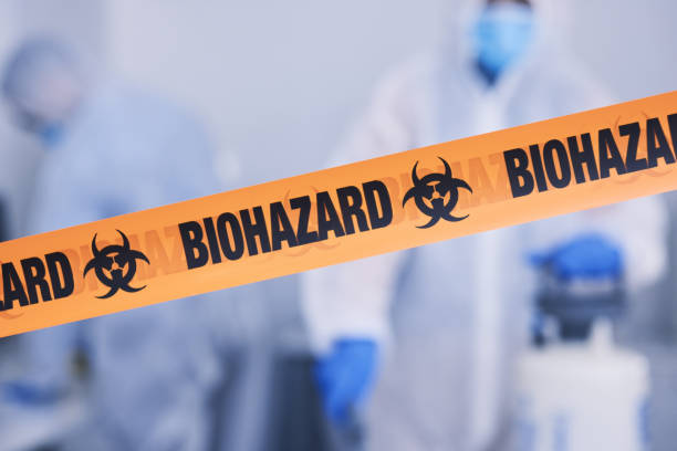Professional Biohazard technician working in Haverhill, FL